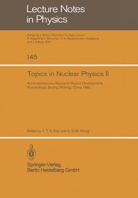 Zdjęcie produktu dla Topics in Nuclear Physics II