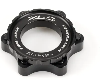 Image de XLC Adaptateur Centerlock pour rotor 6 trous, Thru Axle, noir