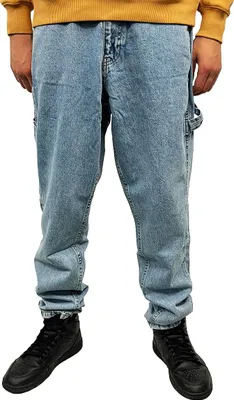 Produktbild von Karl Kani Herren Jeans Retro Tapered Workwear denim vintage mid blue XS