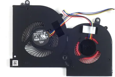 Produktbild von Ventilátor chladenia CPU pre notebook Ventilátor pre MSI Stealth GS65 GS65VR MS-16Q2 GPU