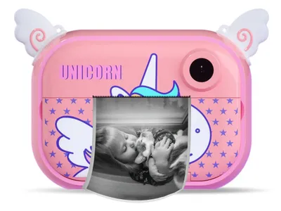 Immagine prodotto di TechKidz, fotocamera digitale per bambini Zoo Family Unicorn, rosa