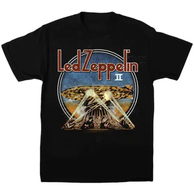 Zdjęcie produktu dla Led Zeppelin LZII Searchlights Black XL Koszulka