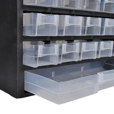 Immagine prodotto di vidaXL Armadio di assortimento in plastica a 41 scomparti