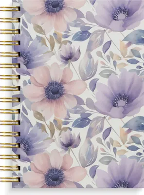 Produktbild von Burde Notizbuch A5 lilac flowers
