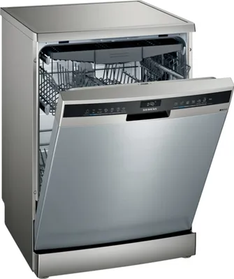 Zdjęcie produktu dla Siemens iQ300 SN23EI14VE, Wolnostojący, Pełny rozmiar (60 cm), Stal nierdzewna, Czarny, Dotyk, 1,75 m