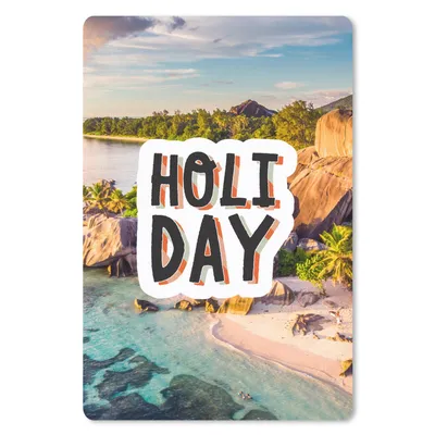 Produktbild von MuchoWow® Mauspad Mousepad Sommer - Sprichwörter - Reisen 40x60 cm - Mousepads - Maus Mat - Pad - Mausunterlage - Schreibtisch Accesoire