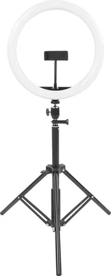 Obrázek produktu pro 12'' stmívatelné LED kruhové světlo pro fotografování se stativem pro video studio pro líčení