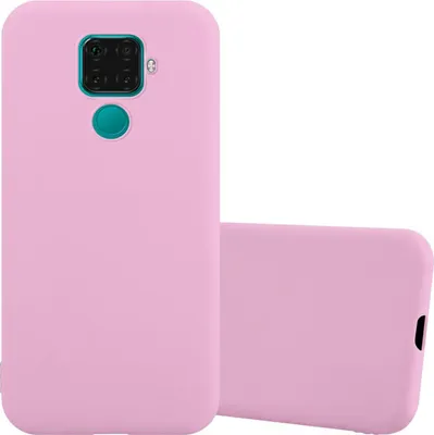 Produktbild von Cadorabo Hülle für Huawei MATE 30 LITE Schutzhülle in Rosa Handyhülle TPU Silikon Etui Case Cover
