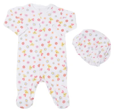 Image de Combinaison pour bébé en coton jacquardIris - Naissance - 50 cm - Multicolore | par Kitikate