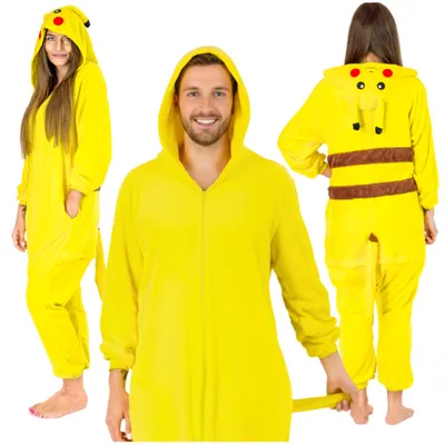 Obrázek produktu pro Onesie-Kigurumi-Pyžamo – Pikachu Onesie-Kigurumi-Pyžamo – Pikachu
