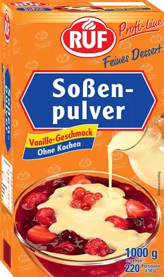 Obrázok produktu pre RUF omáčka v prášku s vanilkovou príchuťou bez varenia Profi Line 1000g