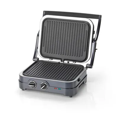 Produktbild von Cuisinart GR47BE, Schwarz, Rost + Blech, 2 Zone(n), 4 Bein(e), 375 mm, 325 mm