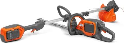 Image de Husqvarna 215iL Coupe-bordures sans fil + Husqvarna 215iHD45 Kit taille-haies