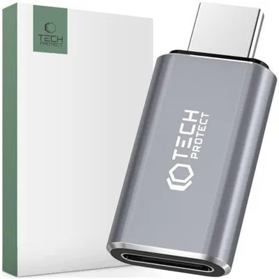 Obrázok produktu pre Adaptér Tech-Protect Ultraboost Typ-C Na Blesk Sivá