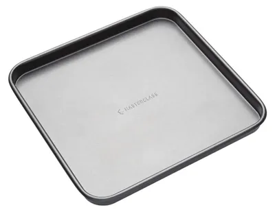 Backblech 26 cm, antihaft, Kohlenstoffstahl, grau, spülmaschinengeeignet