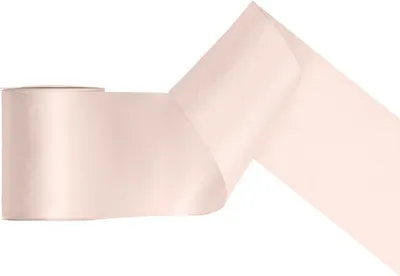 Produktbild von Satinband, cremeweiß, 100mm/25m
