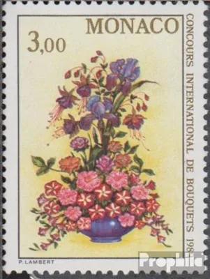 Produktbild von Briefmarken Monaco 1988 Mi 1893 (kompl.Ausg.) postfrisch Blumenbinderei