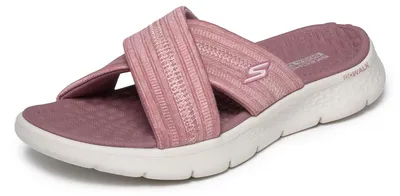 Produktbild von Skechers Damen Go Walk Flex Sandal Impressed, Mauve Textile, 39 EU