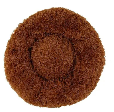 Produktbild von Weiches Tierbett für Hunde und Katzen, rund