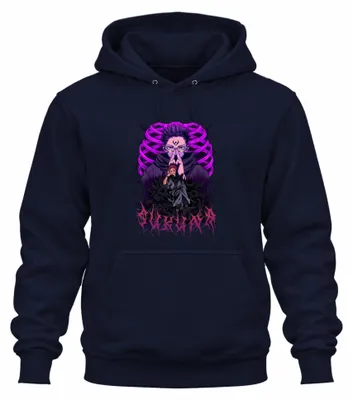 Produktbild von Sukuna Itadori Jujutsu Kaisen Anime Fluchkönig Otaku Hoodie Kapuzenpullover, Navy, S
