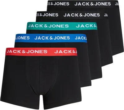 Zdjęcie produktu dla Męskie slipy Jack & Jones 5 szt. Bokserki Elastyczne Figi JACHUEY |