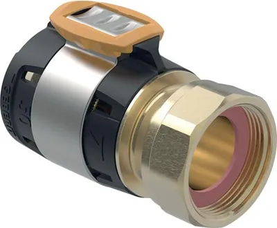 Produktbild von FlowFit-Anschluss mit Überwurfmutter - DN. 50 / 65 - Ø 63 - 2 3/4'' - GEBERIT - 620.656.00.1