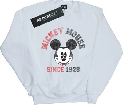 Produktbild von Disney - "Since 1928" Sweatshirt für Herren BI37095 (S) (Weiß)