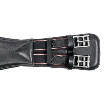 Produktbild von Kavalkade Lederkurzgurt Soft beidseitig elastisch,schwarz 85cm