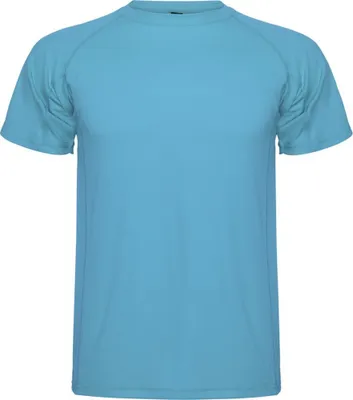 Image de Roly - "Montecarlo" T-shirt pour homme - Sport manches courtes PF4368 (L) (Turquoise)