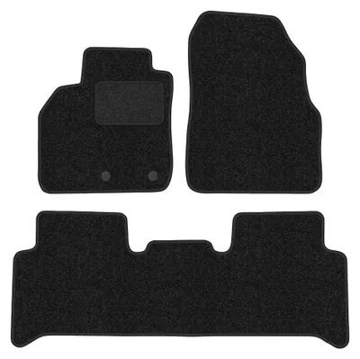 Immagine prodotto di Tappetini in moquette per Renault Grand Scenic II 2003-2009 (monovolume) – set 4 pezzi, antracite, su misura – Wielganizator ANTHRA