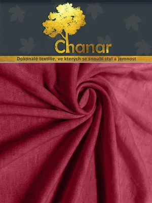 Obrázok produktu pre Jersey Lux obliečka na detskú postieľku 70x140 cm červená