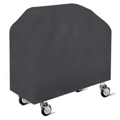 Obrázek produktu pro Ochranný kryt na gril, vodotěsný, vyrobený z materiálu 210D, odolný vůči UV záření, rozměry 100x60x150 cm, černý