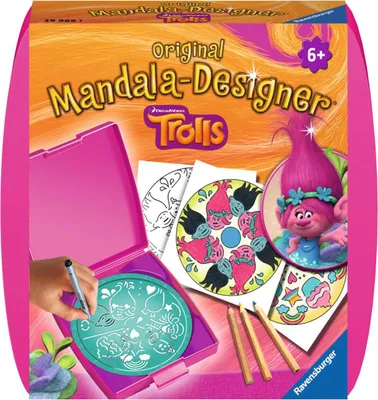 Produktbild von Ravensburger Creation Mandala Designer Mini Trolls 29988