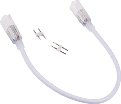Obrázek produktu pro T-LED Spojka LED pásku 230V s kabelem 07622