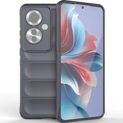 Produktbild von Handyhülle für Oppo Reno11 F Weich TPU Silikon Stossfest Anti-rutsch Hülle Dunkelgrau