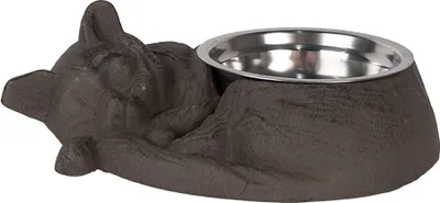 Produktbild von Clayre & Eef Katzennapf 325 ml Braun Metall