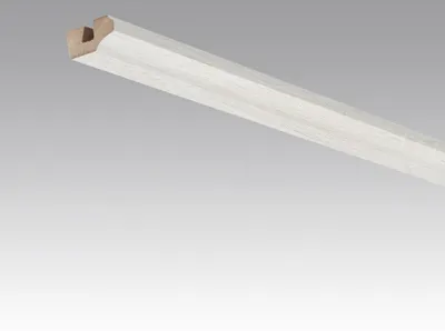 Produktbild von Meister | 2,38 m |, Eiche Weiß Deckend, 4069, Wand Und Deckenleiste, Dekorfolie, Formstabiles MDF, Einfache Montage, Sauberer Abschluss