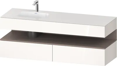 Produktbild von DURAVIT QA4795043220000 QTG EWT KWTU 1600 Wß Hgl. Be