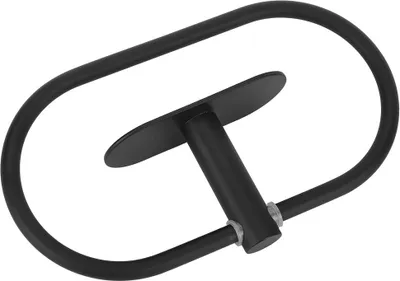 Produktbild von Badezimmer 304 Edelstahl Wand montierte Handtuch Rack Lagerung Halter Regal schwarz