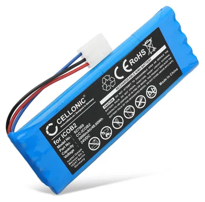 Image de CELLONIC 1x Batterie pour Enceinte Compatible avec SoundCast ICO420, ICO421, OutCast ICO420, 2-540-001-01 - (2000mAh, 24V)