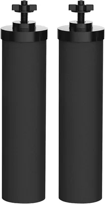 2 Ersatzfilter für Wasserfilter, schwarz, kompatibel mit Ultrafiltration