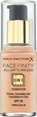 Zdjęcie produktu dla Max Factor, Face Finity All Day Flawless, Cream Foundation, 30, Porcelain, 30 g