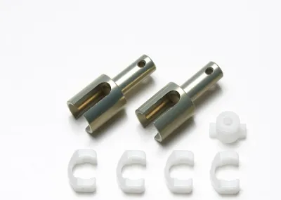 Produktbild von Tamiya TA06 Alu Abtrieb Kegeldiff. (2) m.Blades