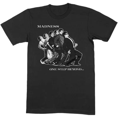 Imagen del producto de Mädness - Camiseta de manga corta, color negro, talla XL