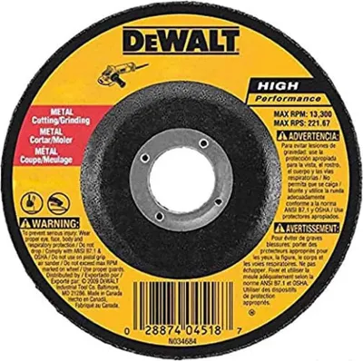 Image de Meule à ébarber DX7941 EXTREME dim.125x6x22,23mm métal type 42 (moyeu déporté)