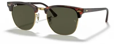 Zdjęcie produktu dla Ray-Ban Clubmaster Classic, Dorosły, Uni , Clubmaster, Kwadrat, Półobręcz, Tortoise