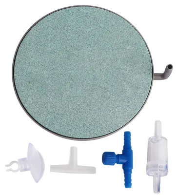 Image de Disque à bulles, pierre à oxygène professionnelle en acier inoxydable pour aquariums, 38 mm, 38 mm