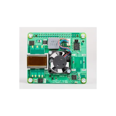 Imagen del producto de Raspberry Pi Pi PoE HAT: Placa adicional para alimentación a través de Ethernet (PoE)