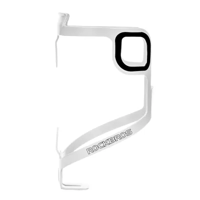 Produktbild von ROCKBROS Fahrrad Flaschenhalter Aluminium 27g Leicht Trinkflaschenhalter Getränkehalter für Trinkflaschen bis 75mm für Rennrad MTB Weiß