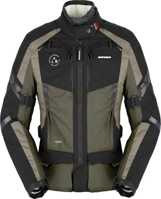 Immagine prodotto di Spidi 4 Season Evo H2Out giacca da moto da donna in tessuto, nero/oliva, S